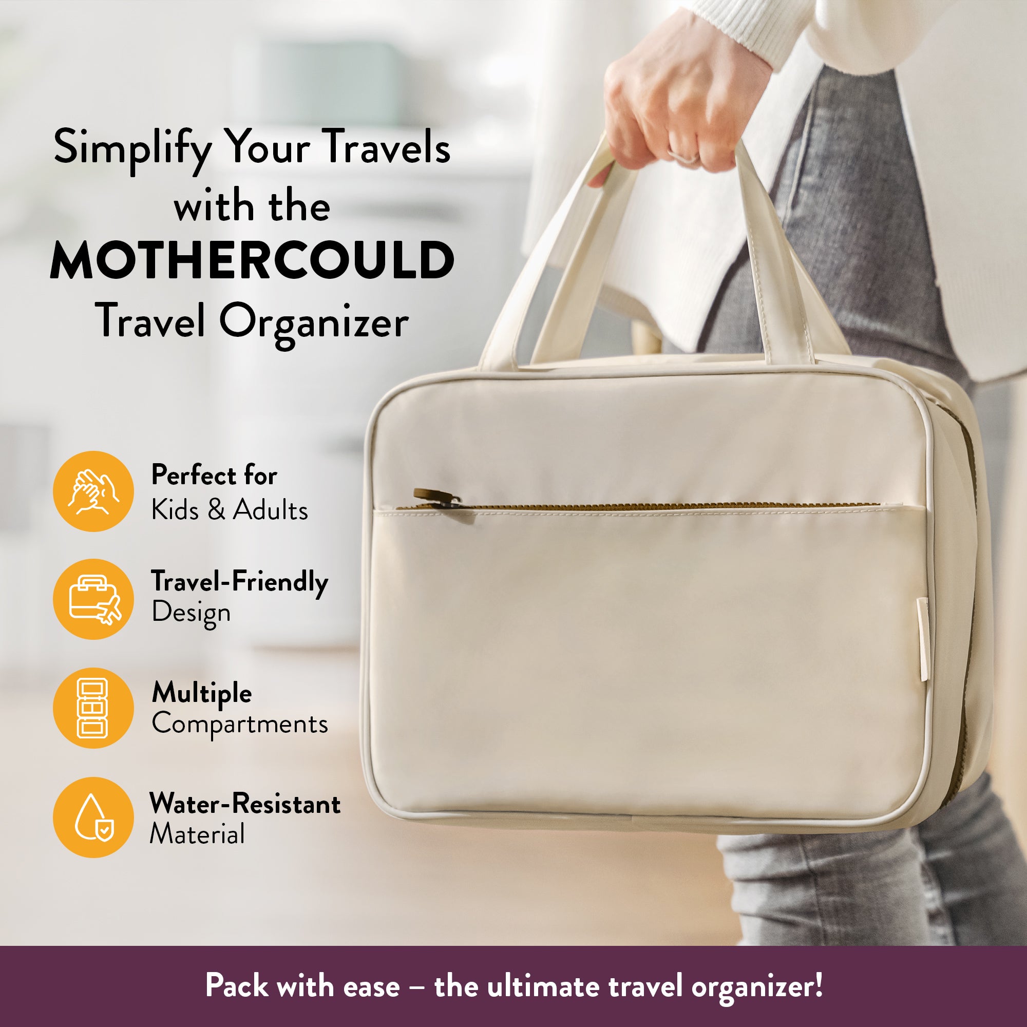 Large Kids Travel Organizer