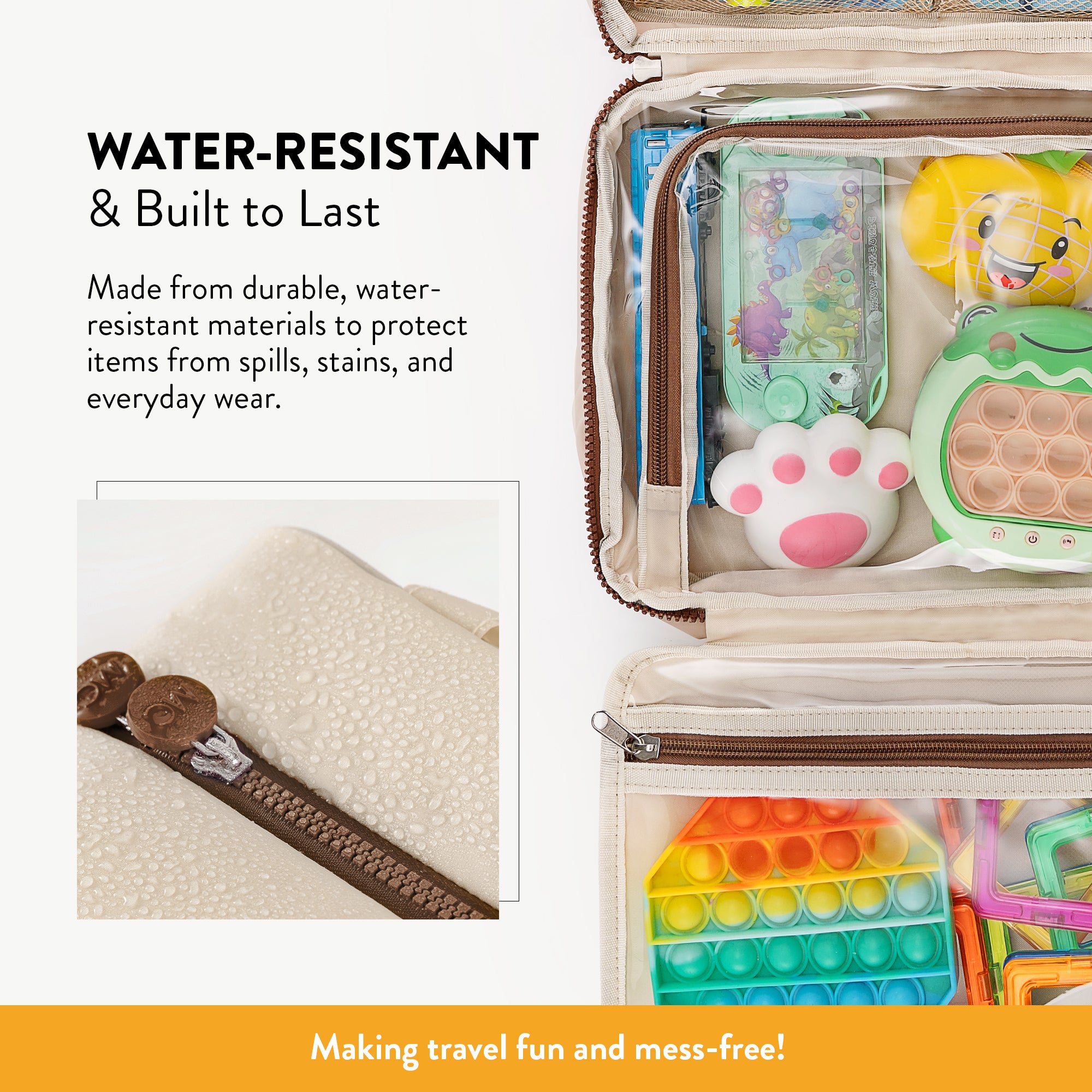 Large Kids Travel Organizer