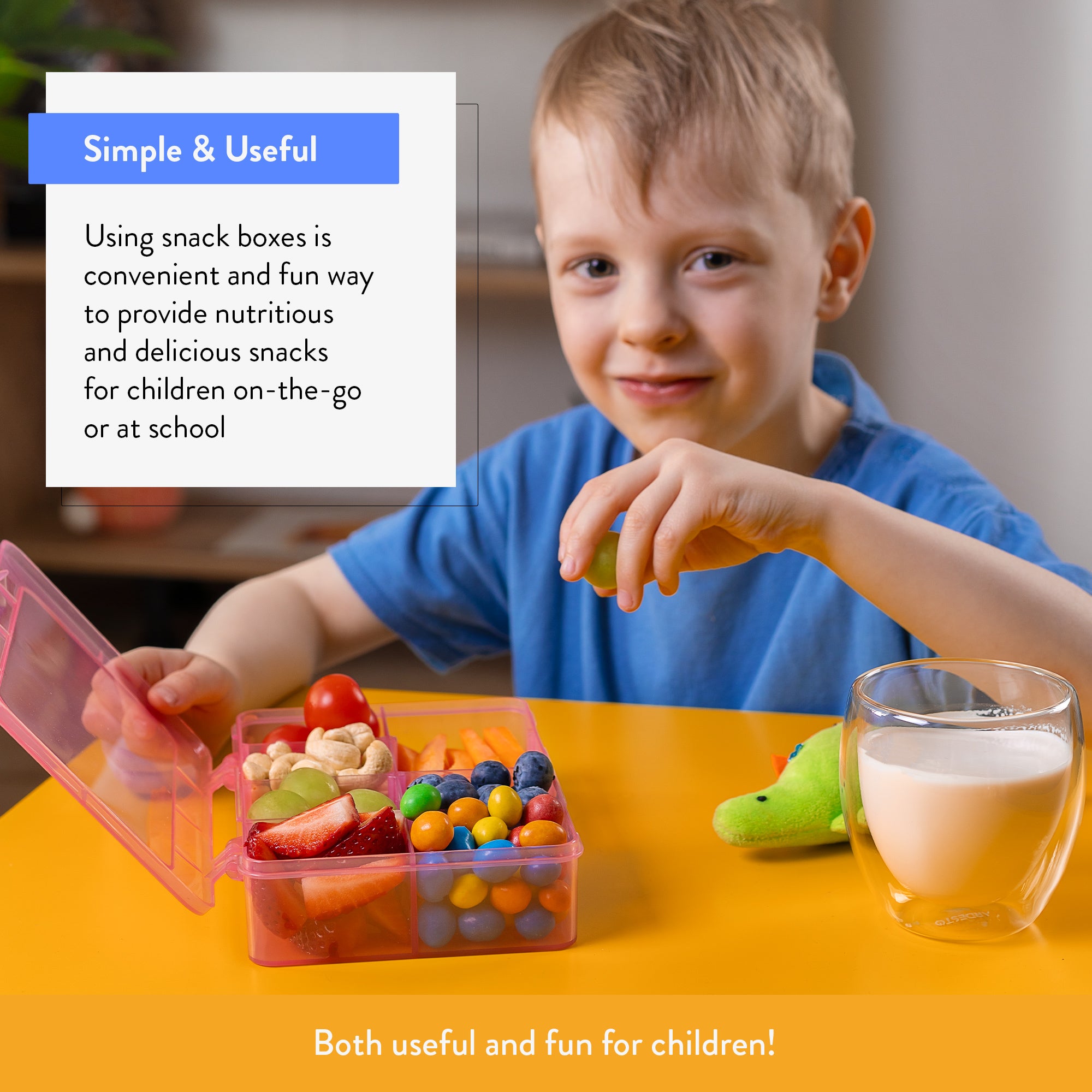 Snack Box Set for Kids (Set of 2)