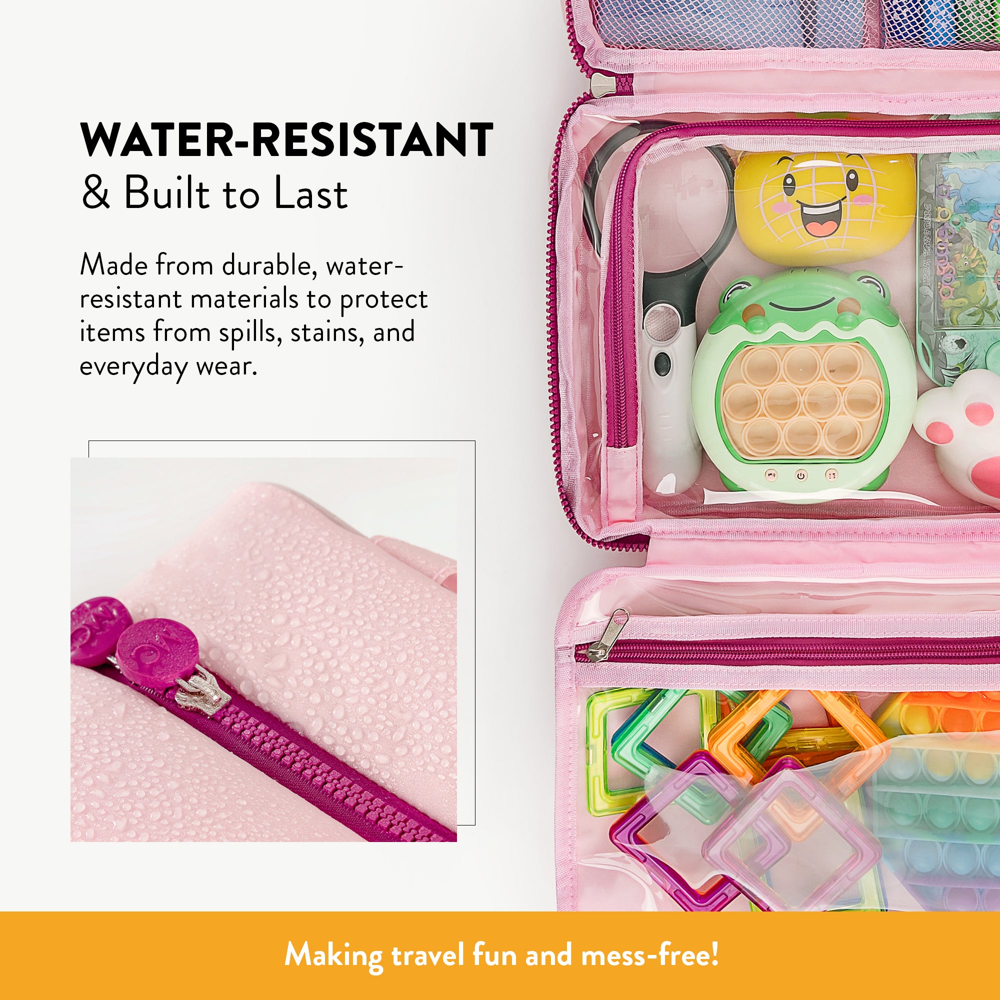 Large Kids Travel Organizer