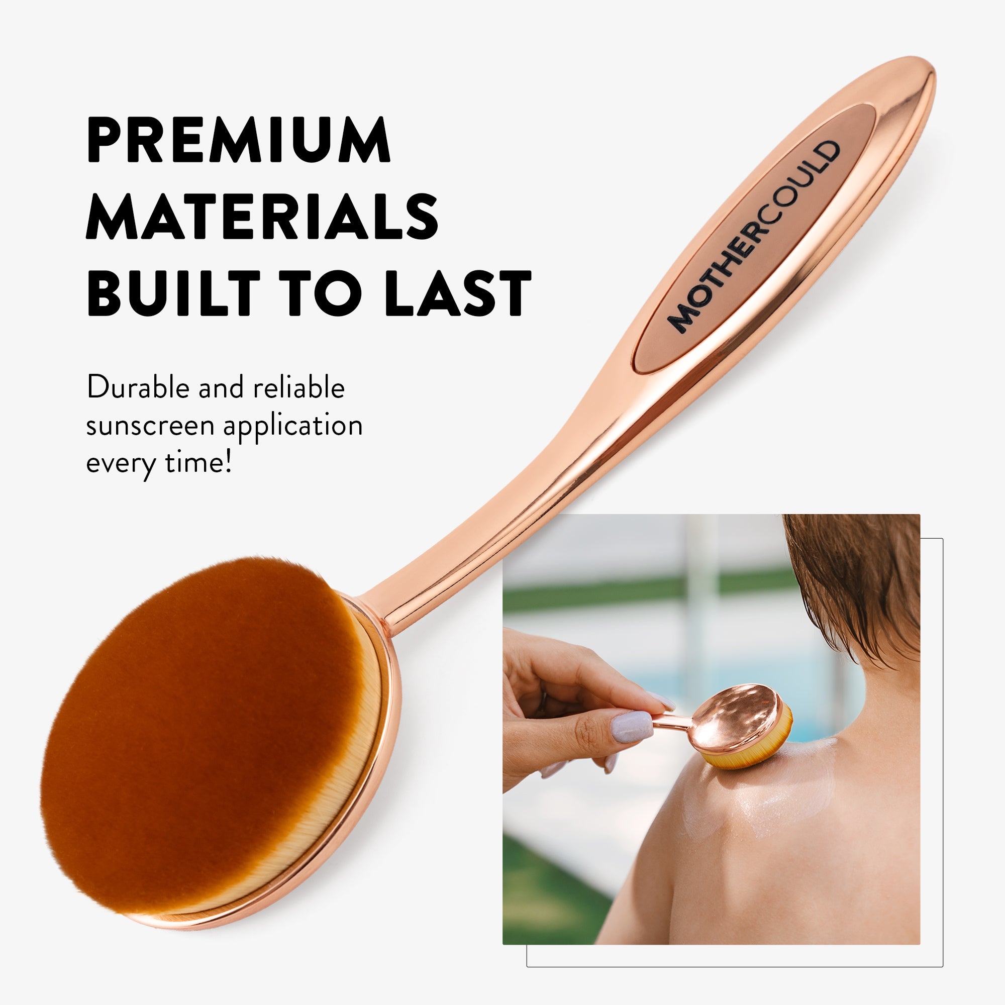 Premium Sunscreen Brush Set