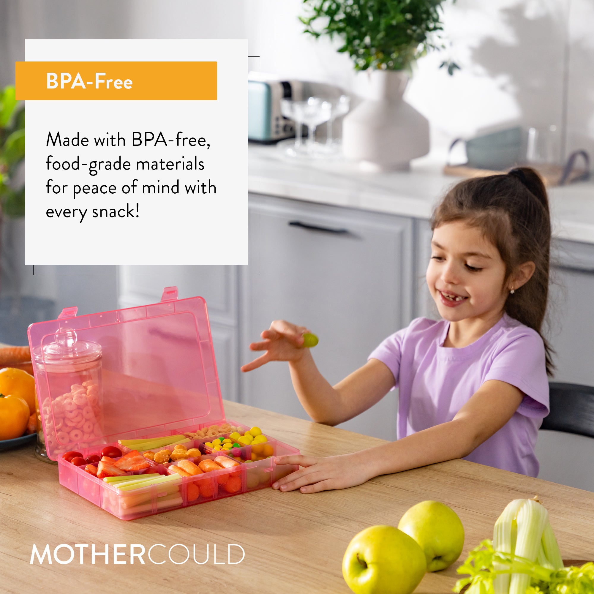 Large Snack Box Set for Kids (Set of 2)