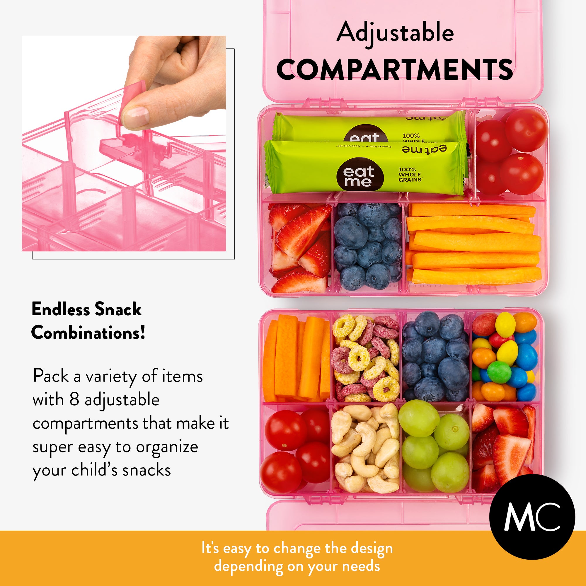 Snack Box Set for Kids (Set of 2)