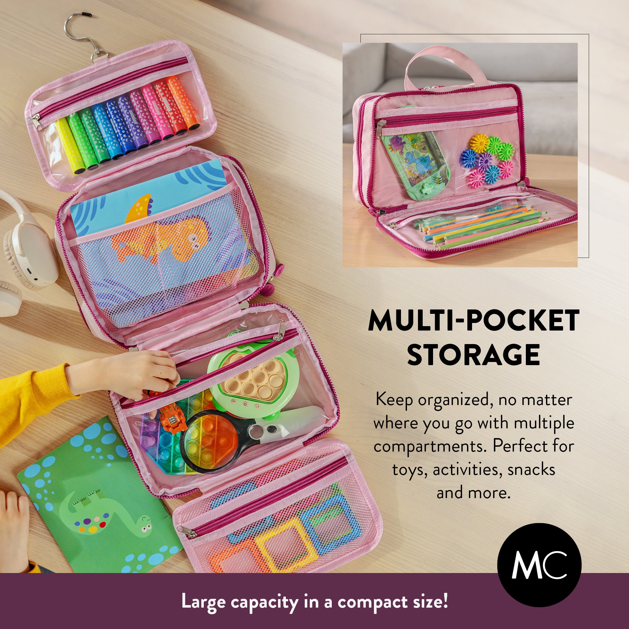 Small Kids Travel Organizer