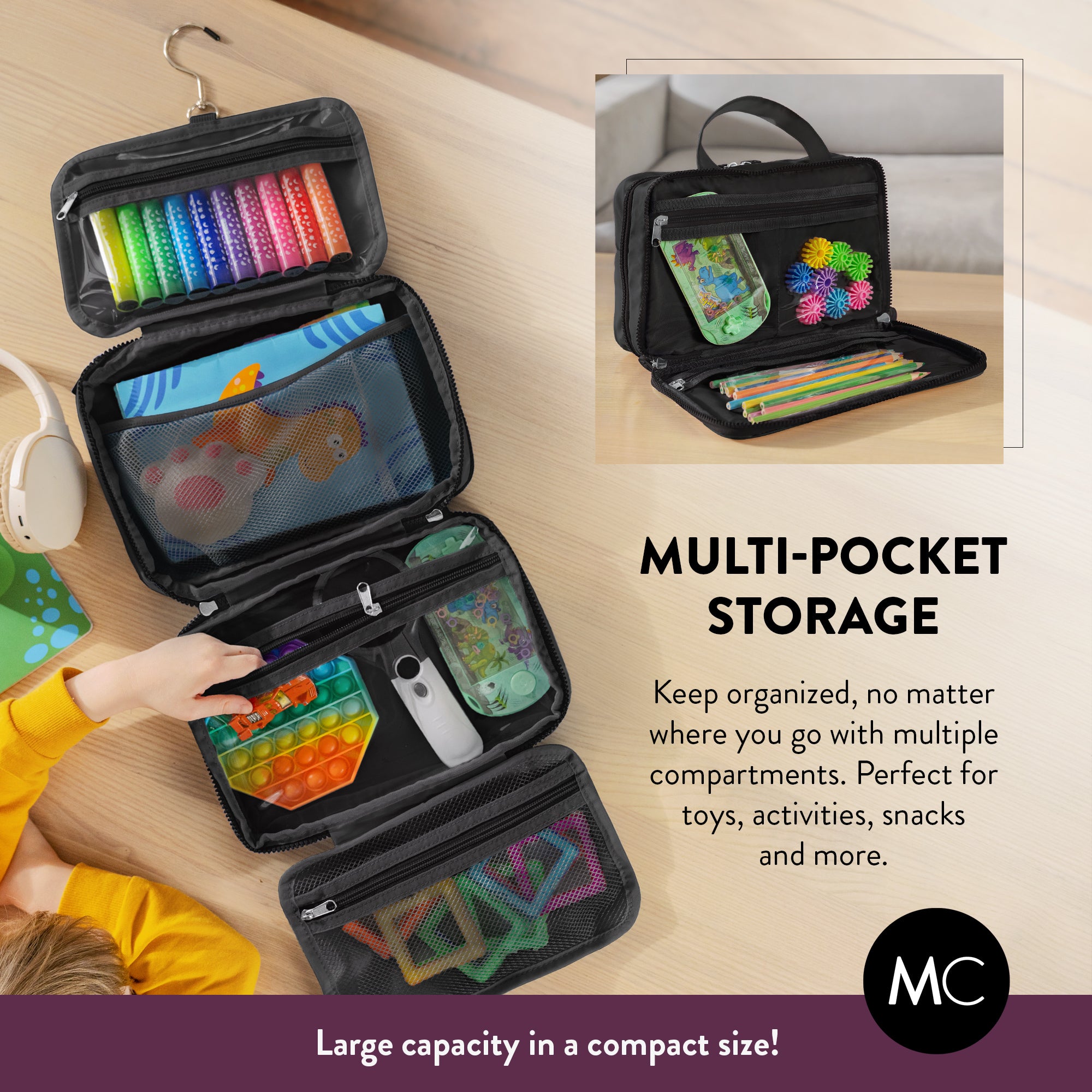 Small Kids Travel Organizer