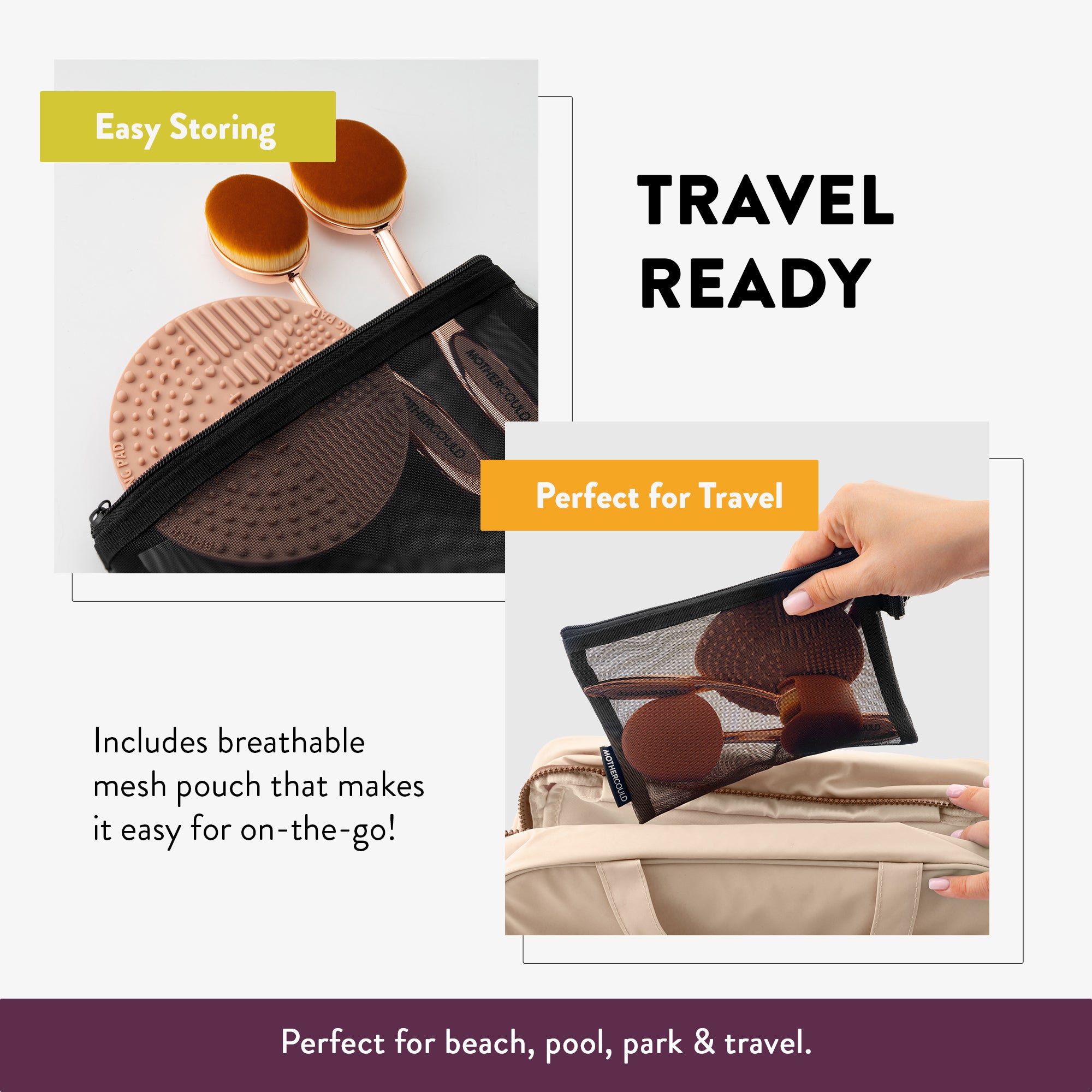 Premium Sunscreen Brush Set