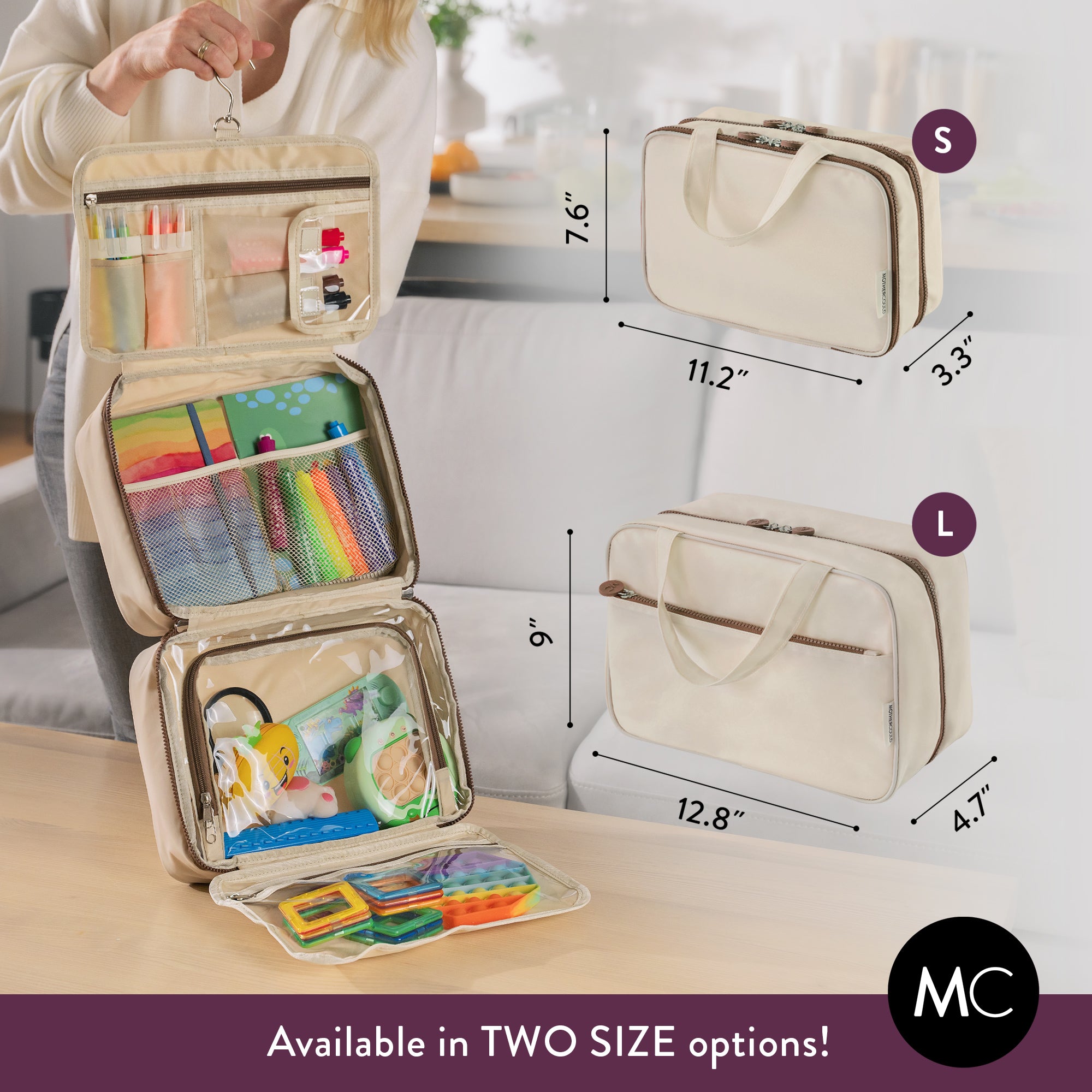 Large Kids Travel Organizer
