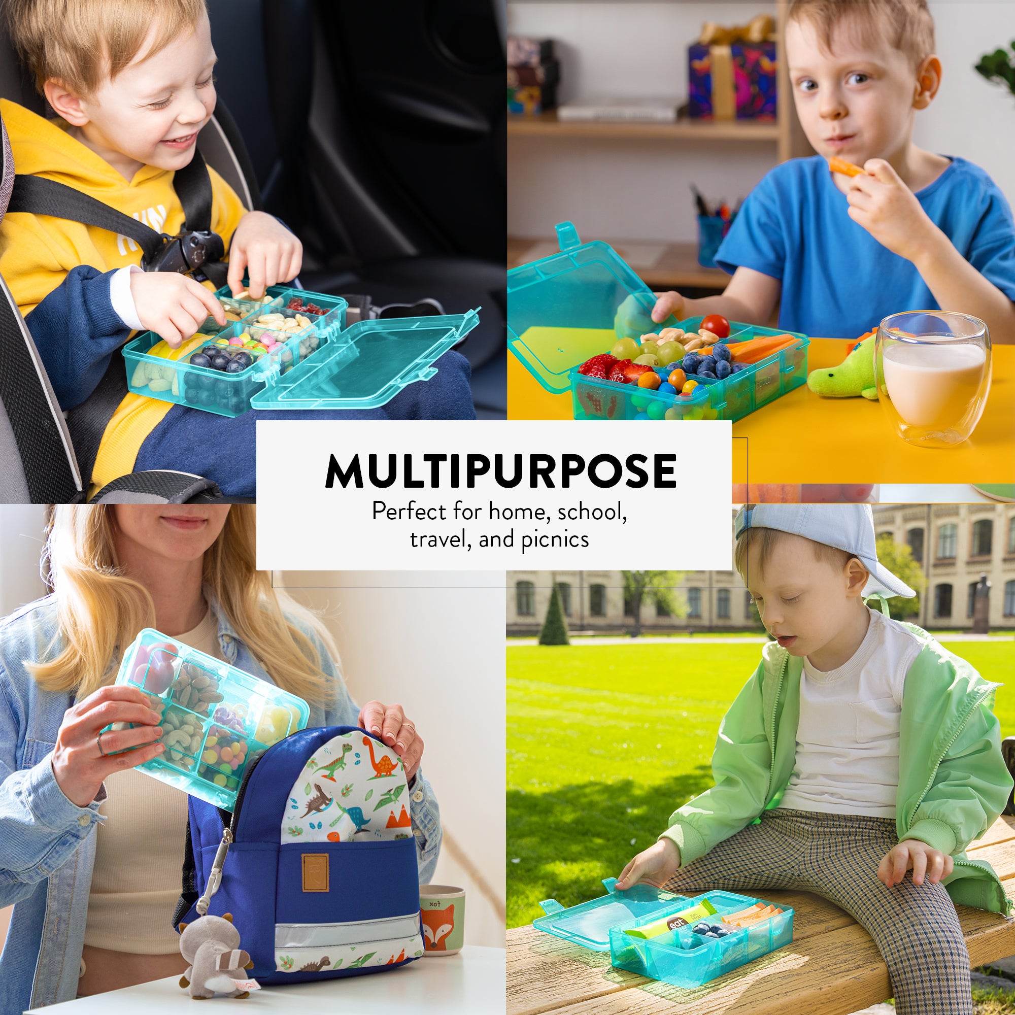 Snack Box Set for Kids (Set of 2)