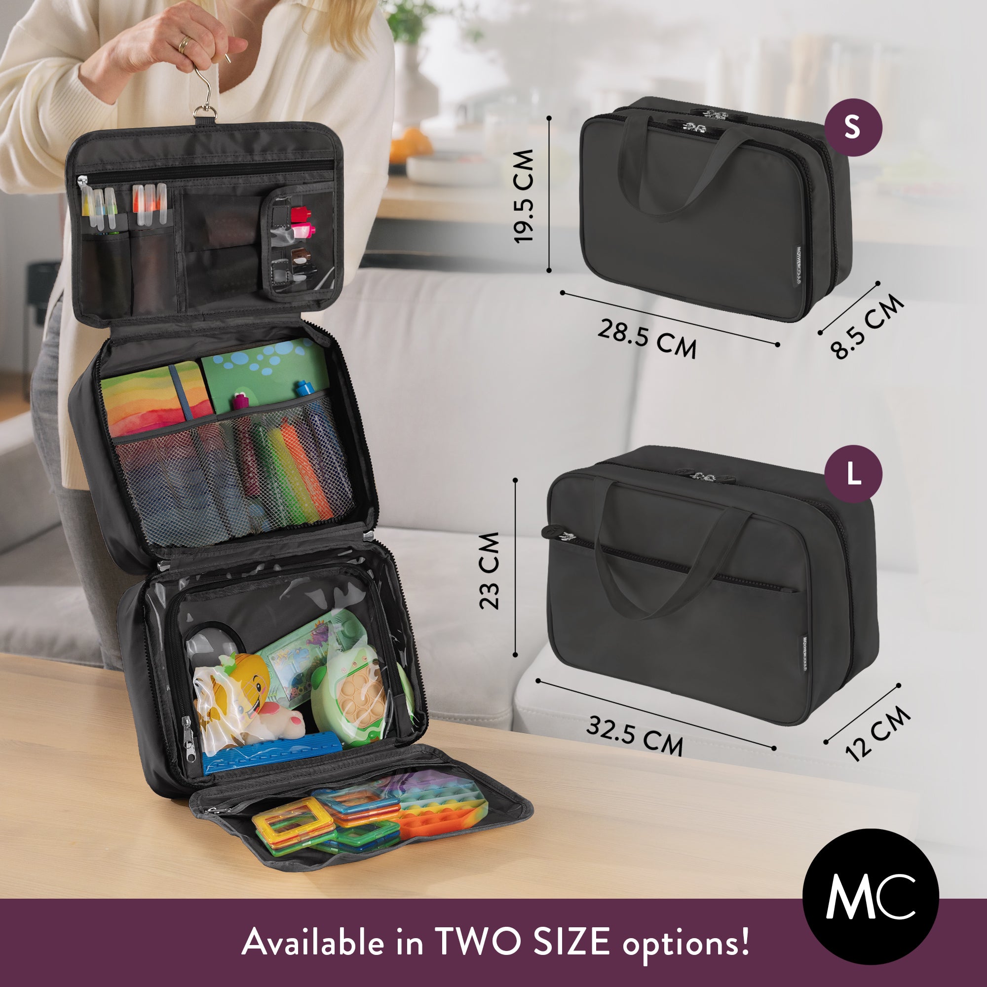 Large Kids Travel Organizer