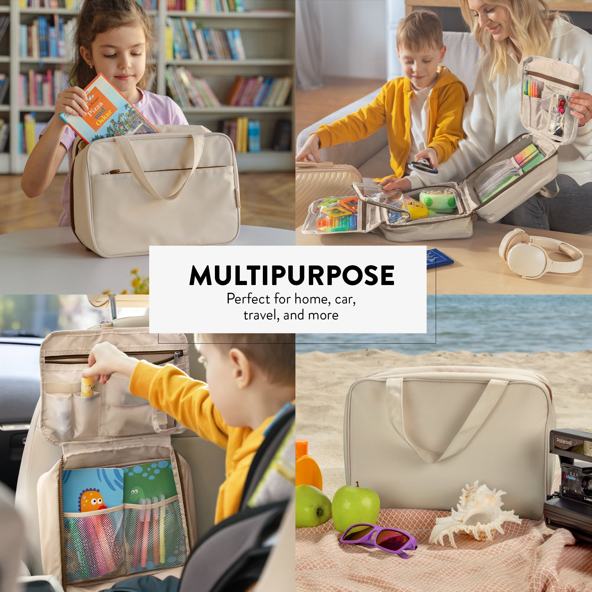 Large Kids Travel Organizer