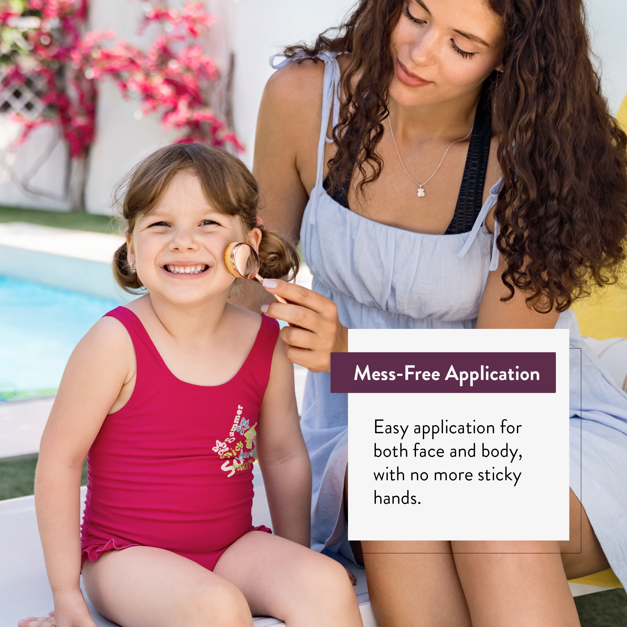 Premium Sunscreen Brush Set