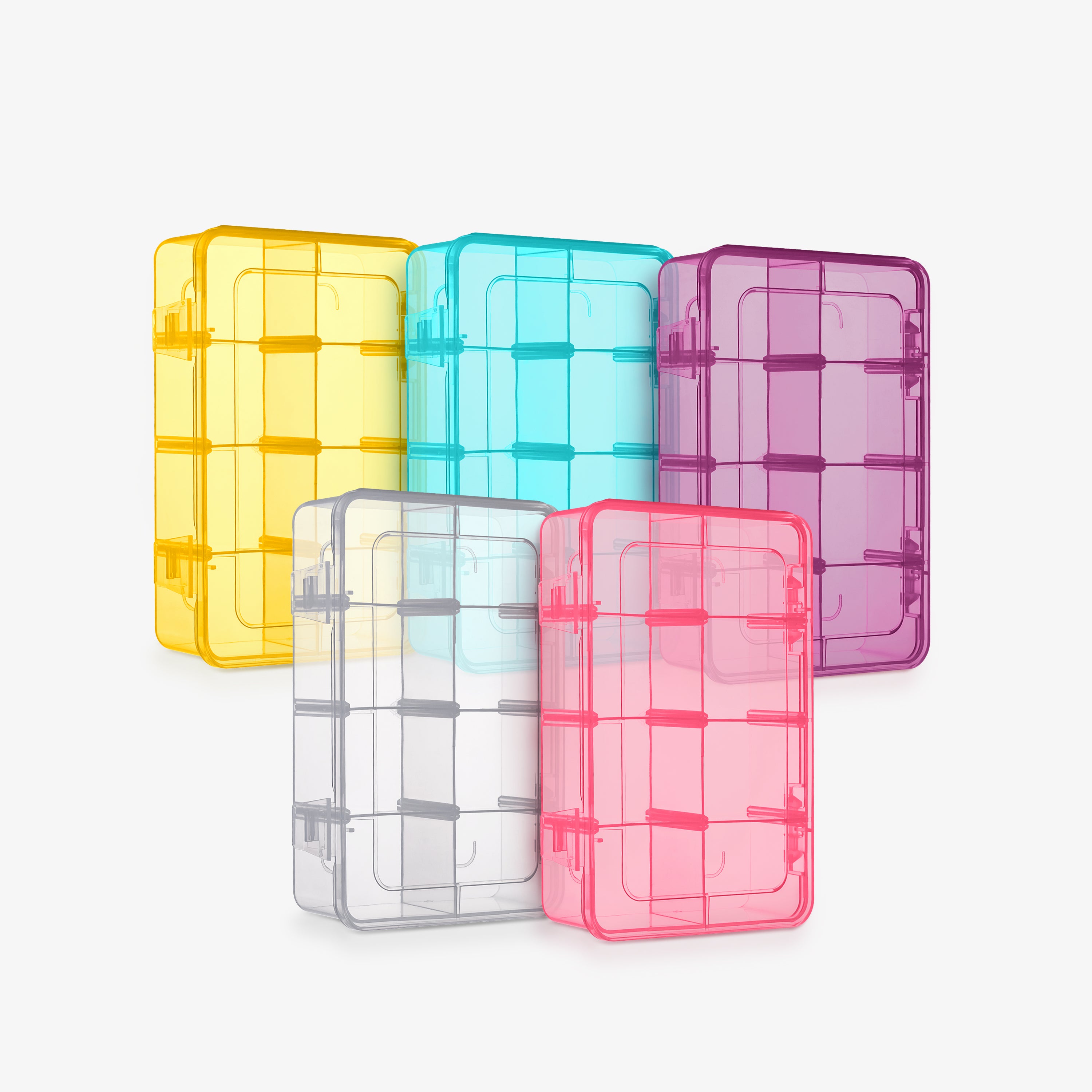 Mothercould Snack Box Set for Kids with a vibrant design and 8 adjustable compartments for easy snack packing.