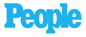 Blue 'People' logo on a white background