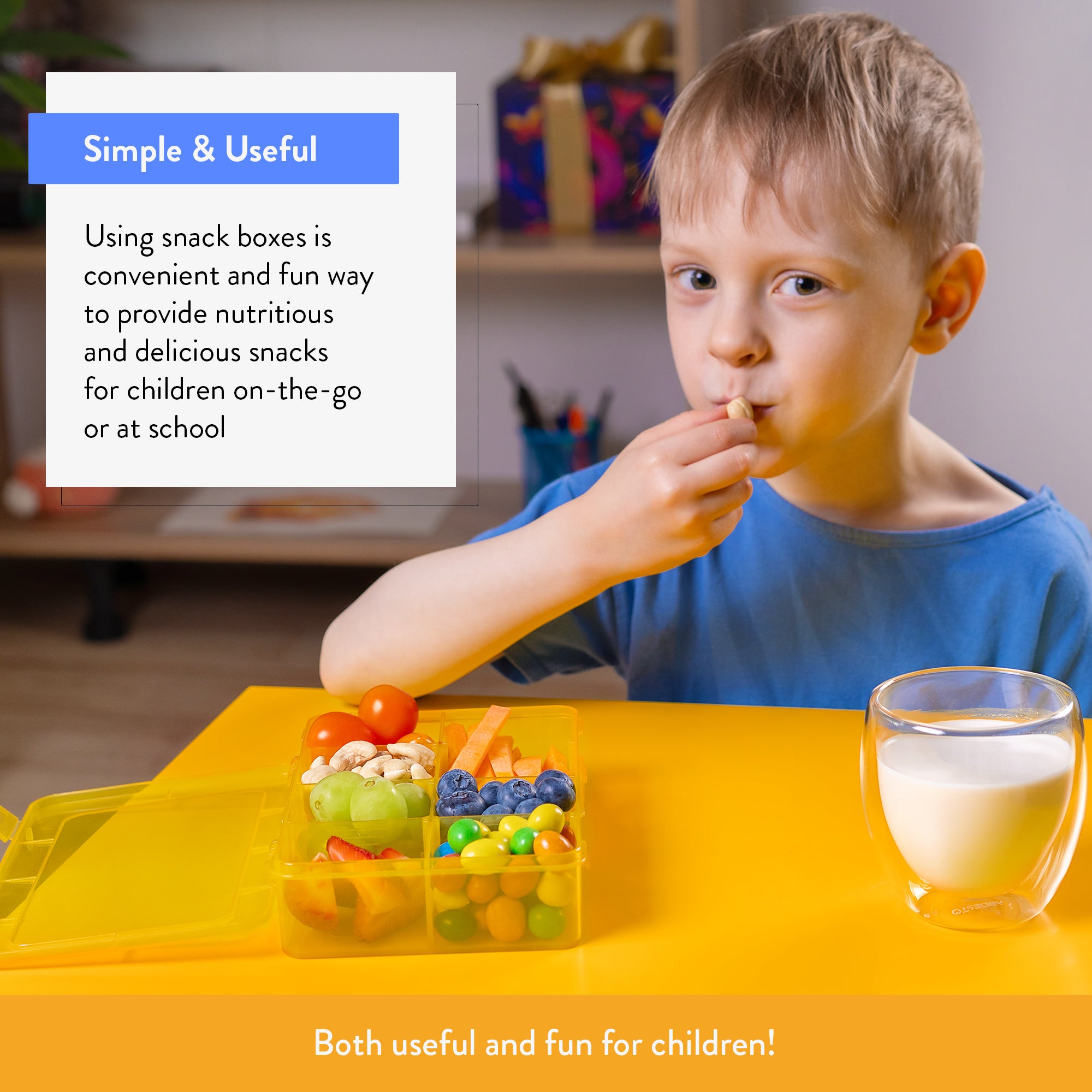 Snack Box Set for Kids (Set of 2)