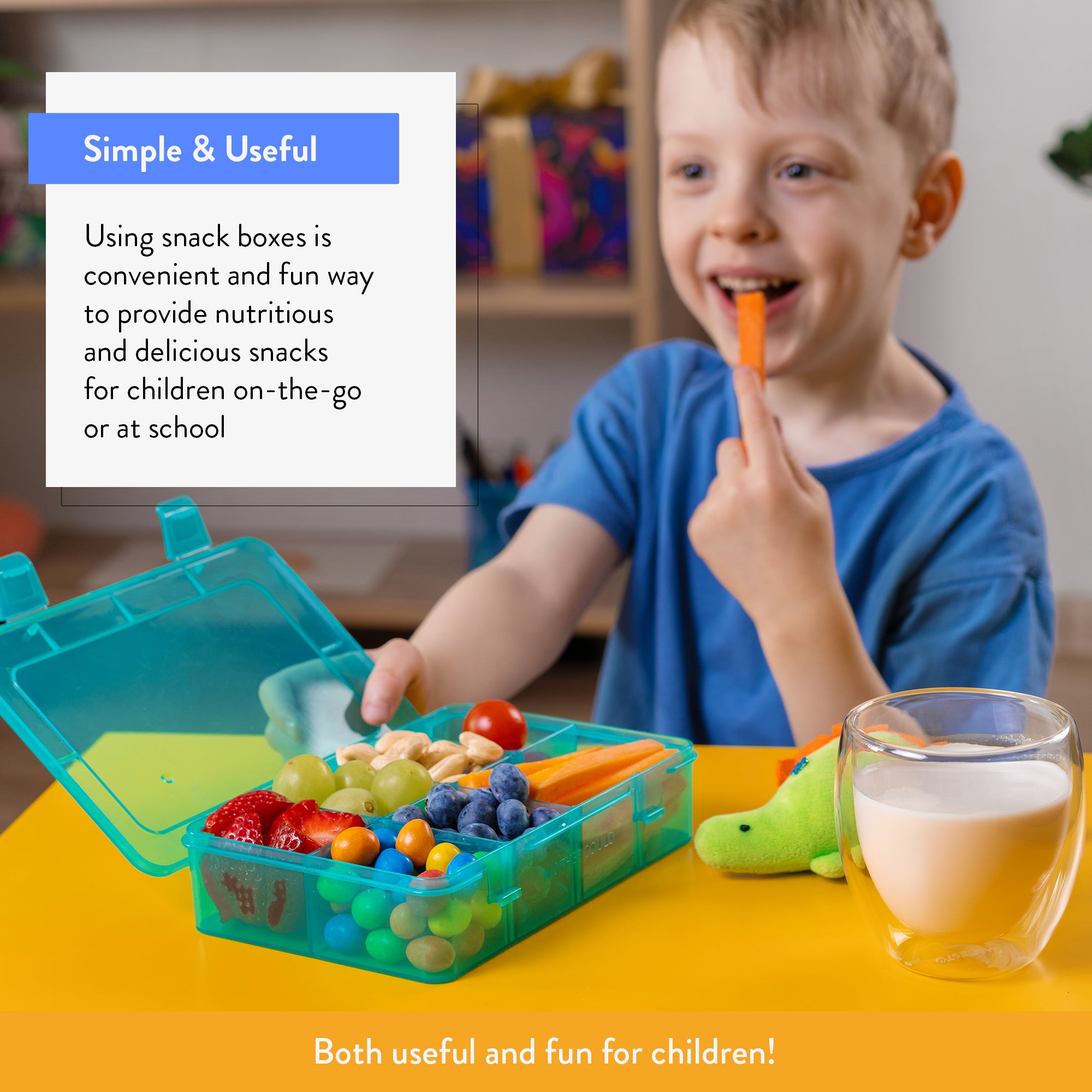 Snack Box Set for Kids (Set of 2)