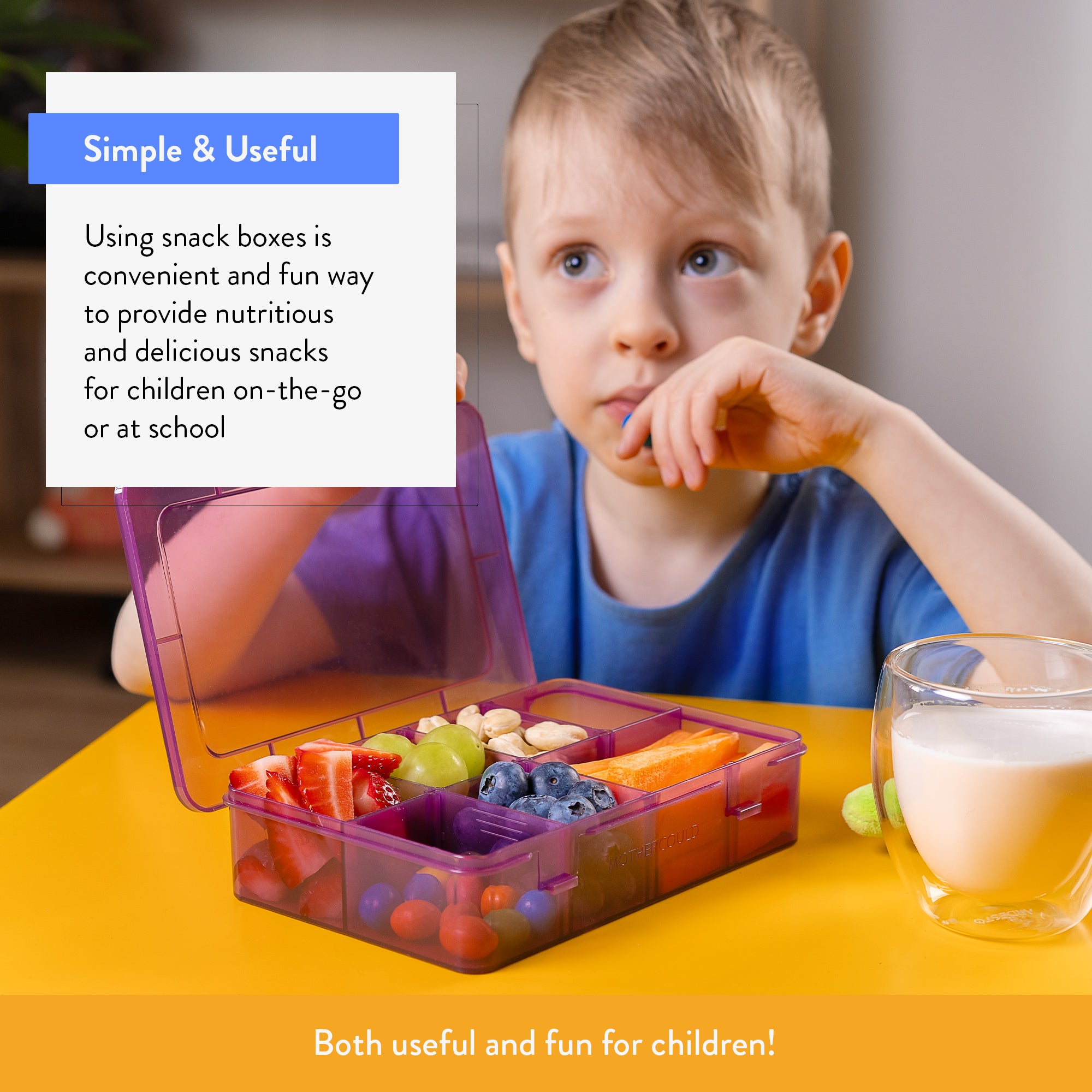 Snack Box Set for Kids (Set of 2)