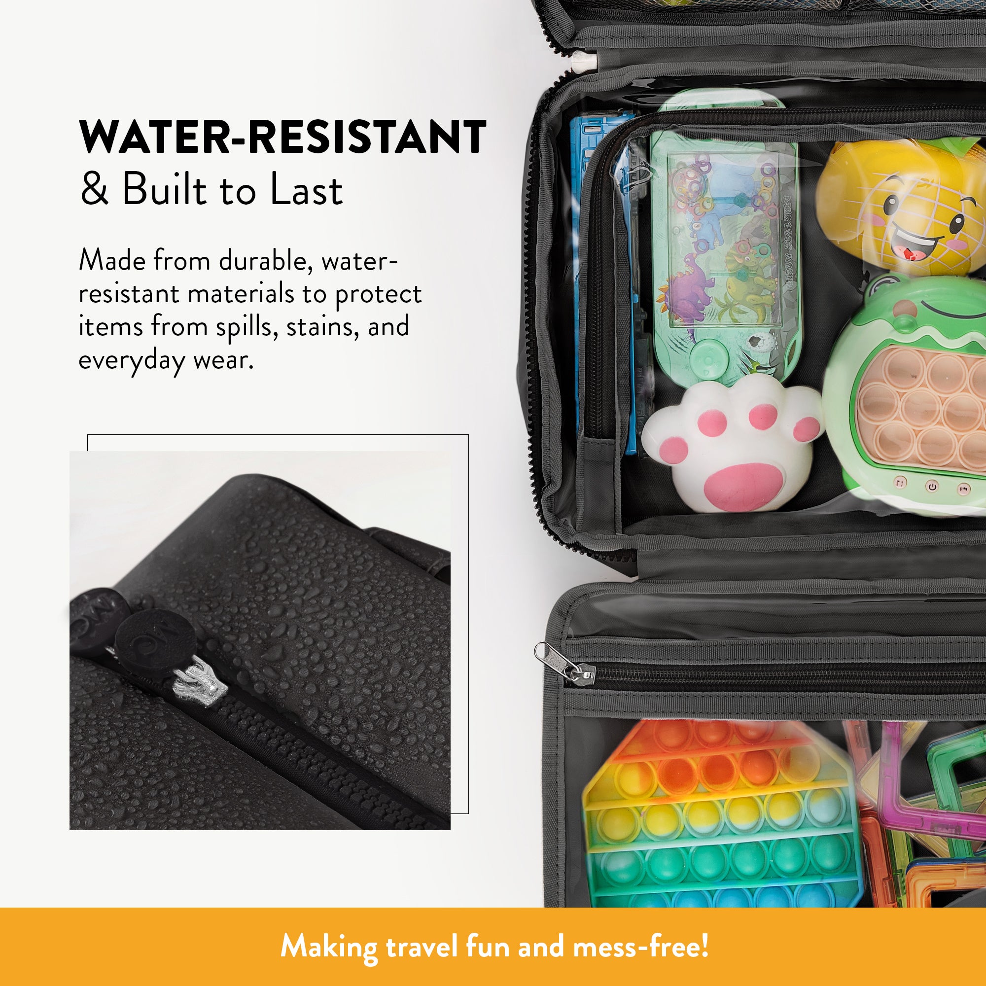 Large Kids Travel Organizer