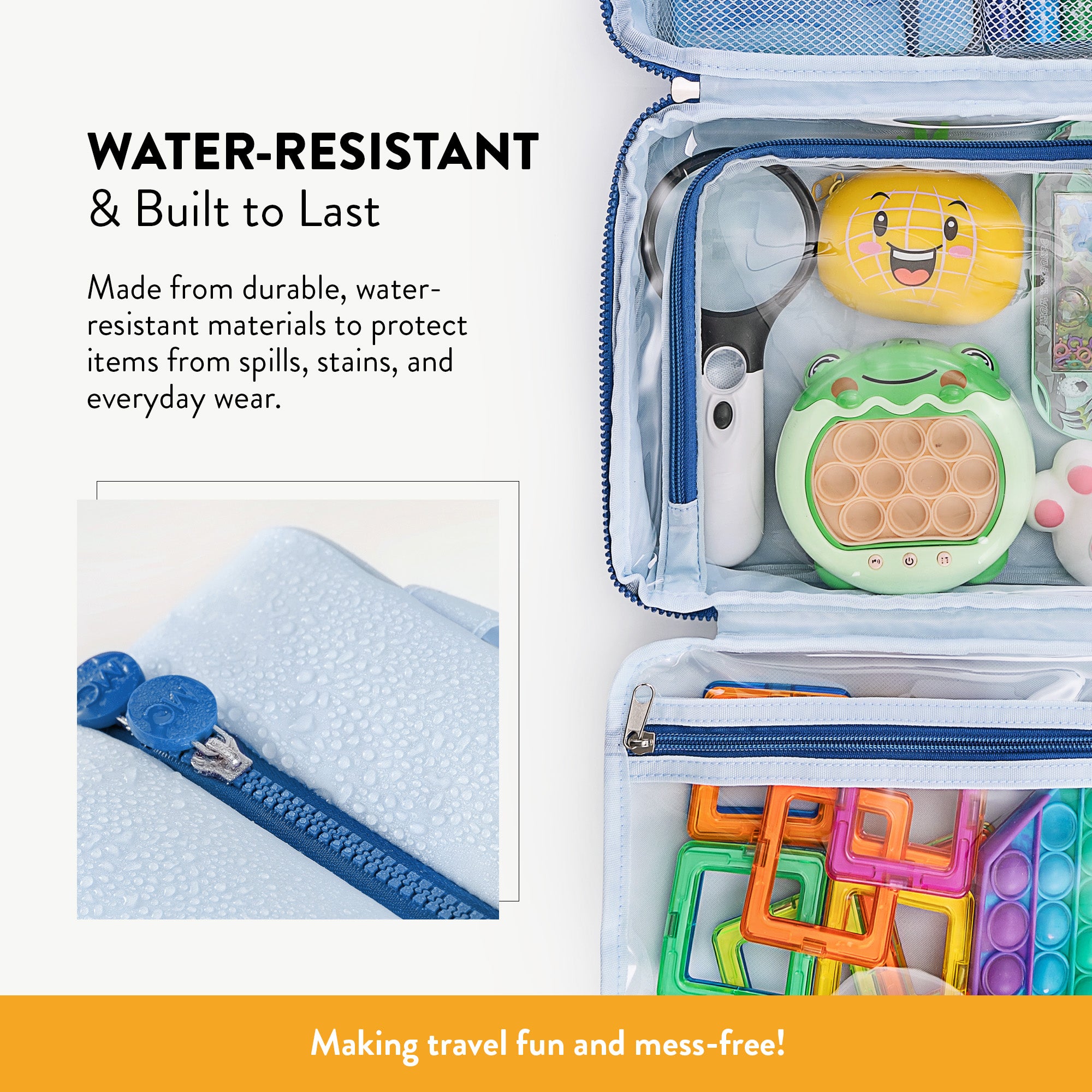 Large Kids Travel Organizer