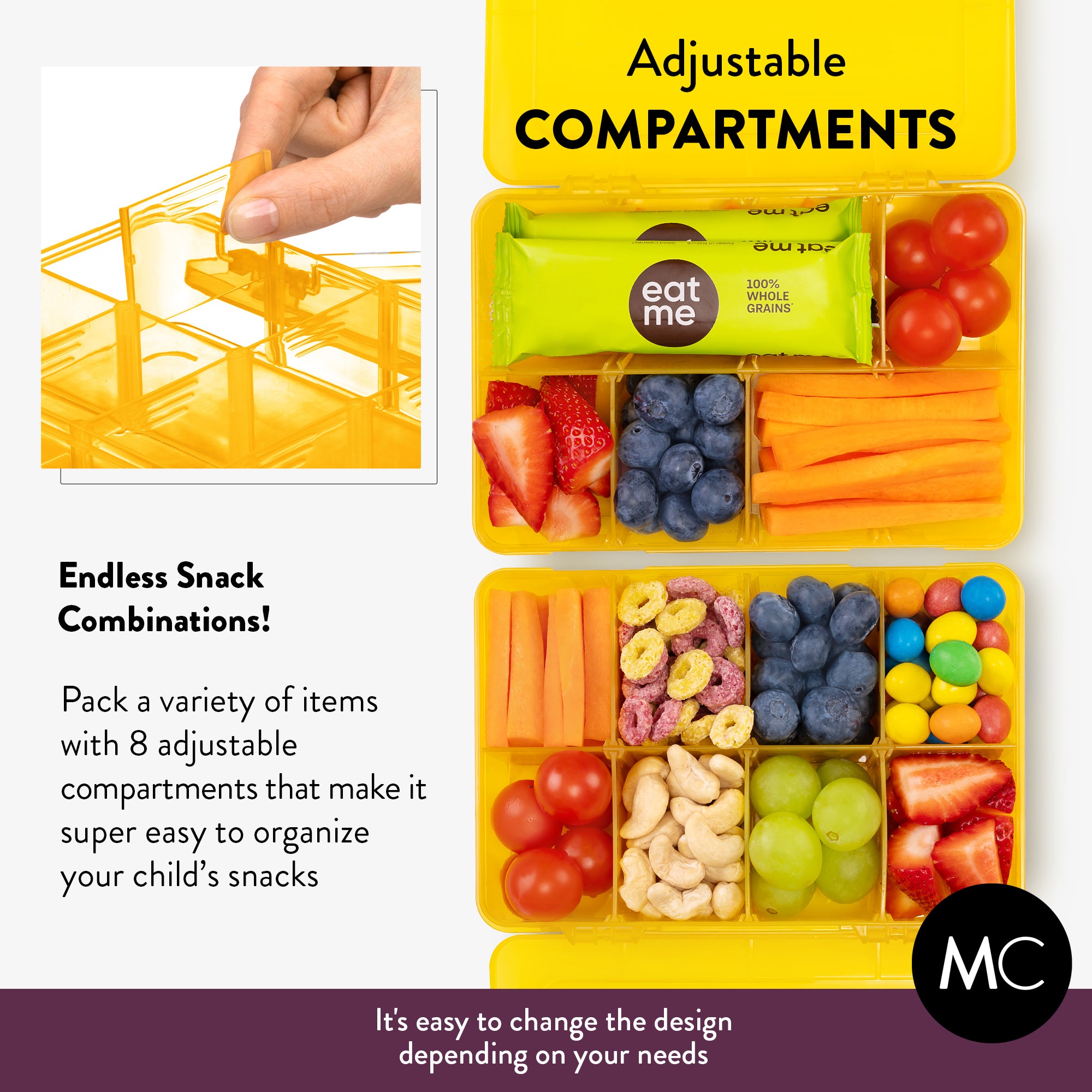 Snack Box Set for Kids (Set of 2)