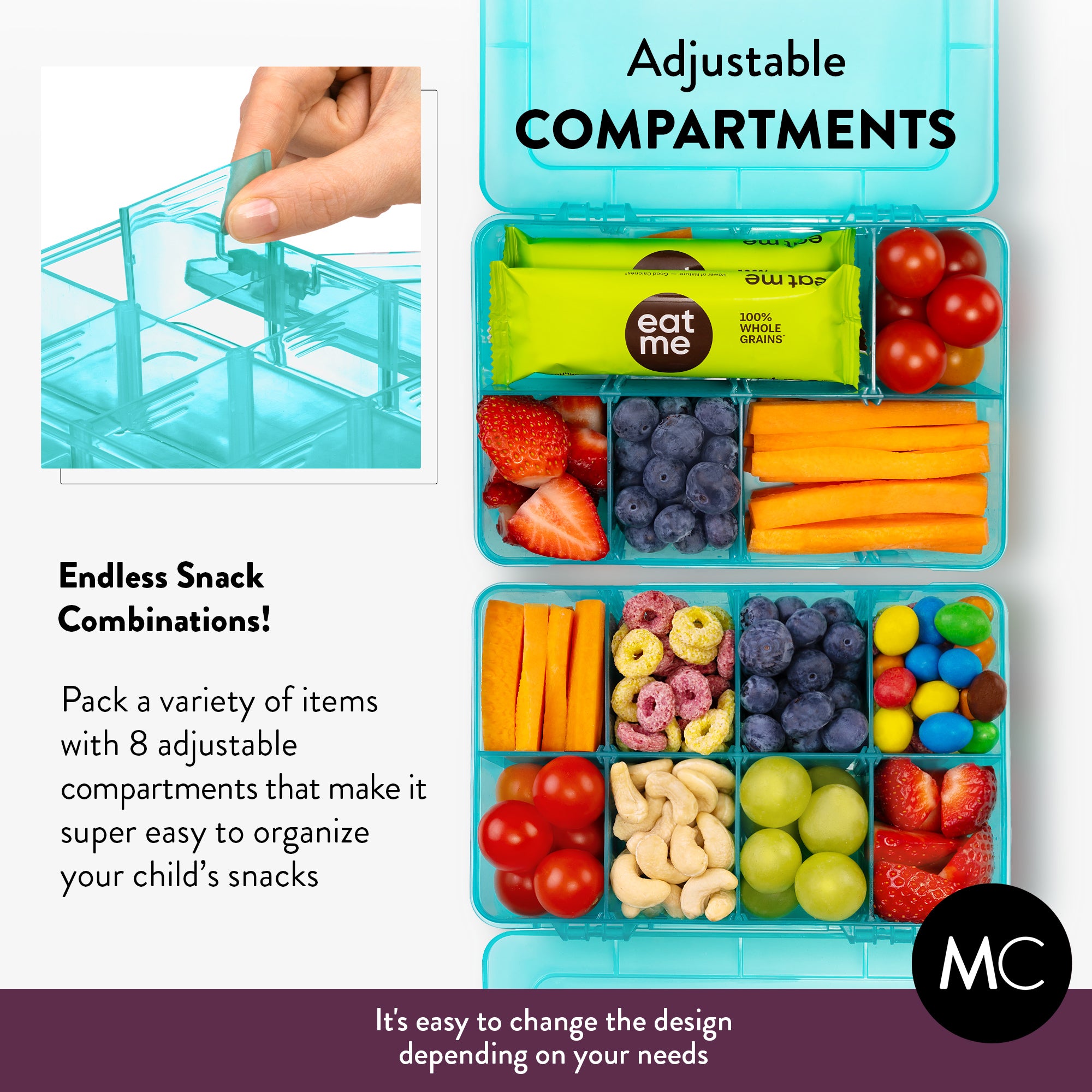 Snack Box Set for Kids (Set of 2)