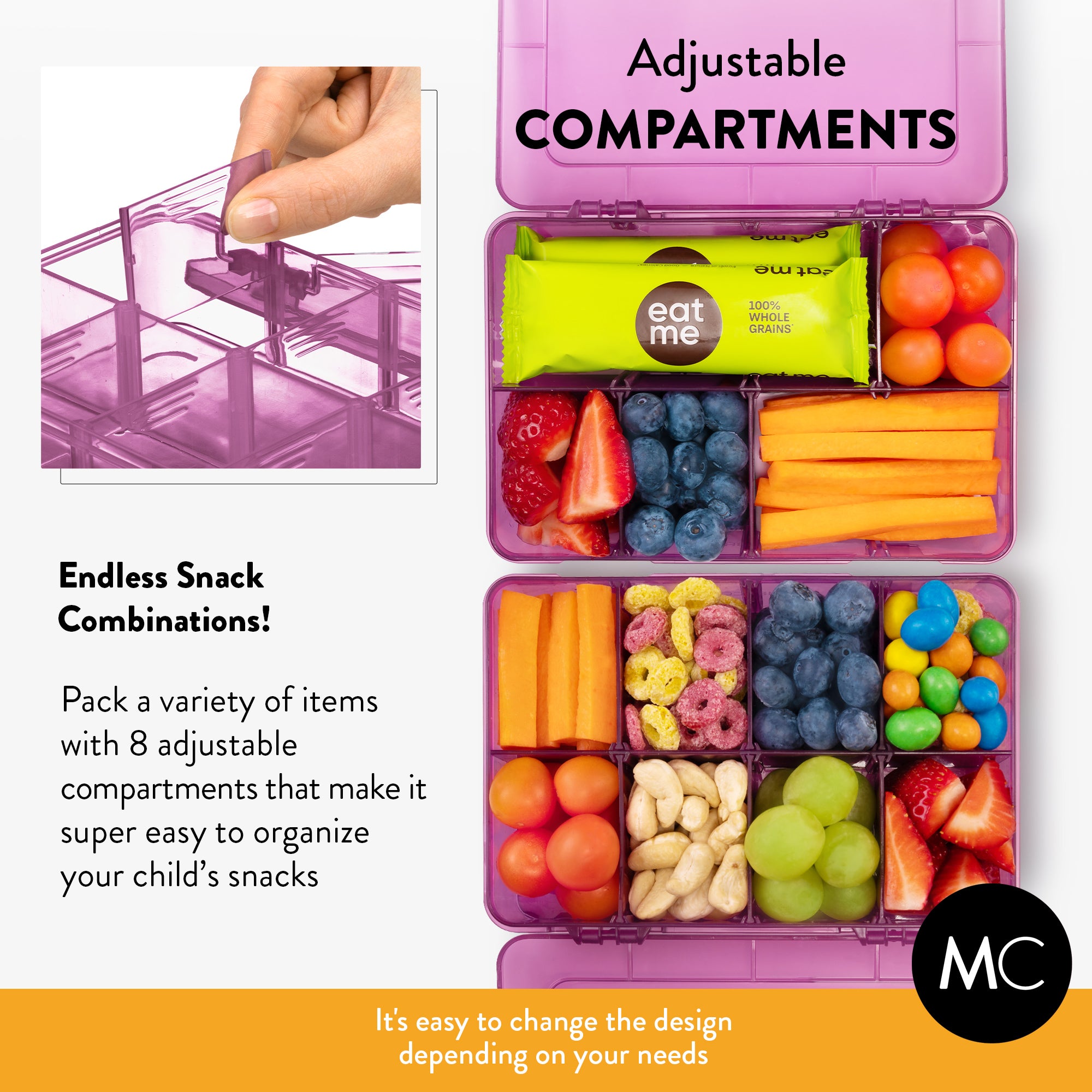 Snack Box Set for Kids (Set of 2)