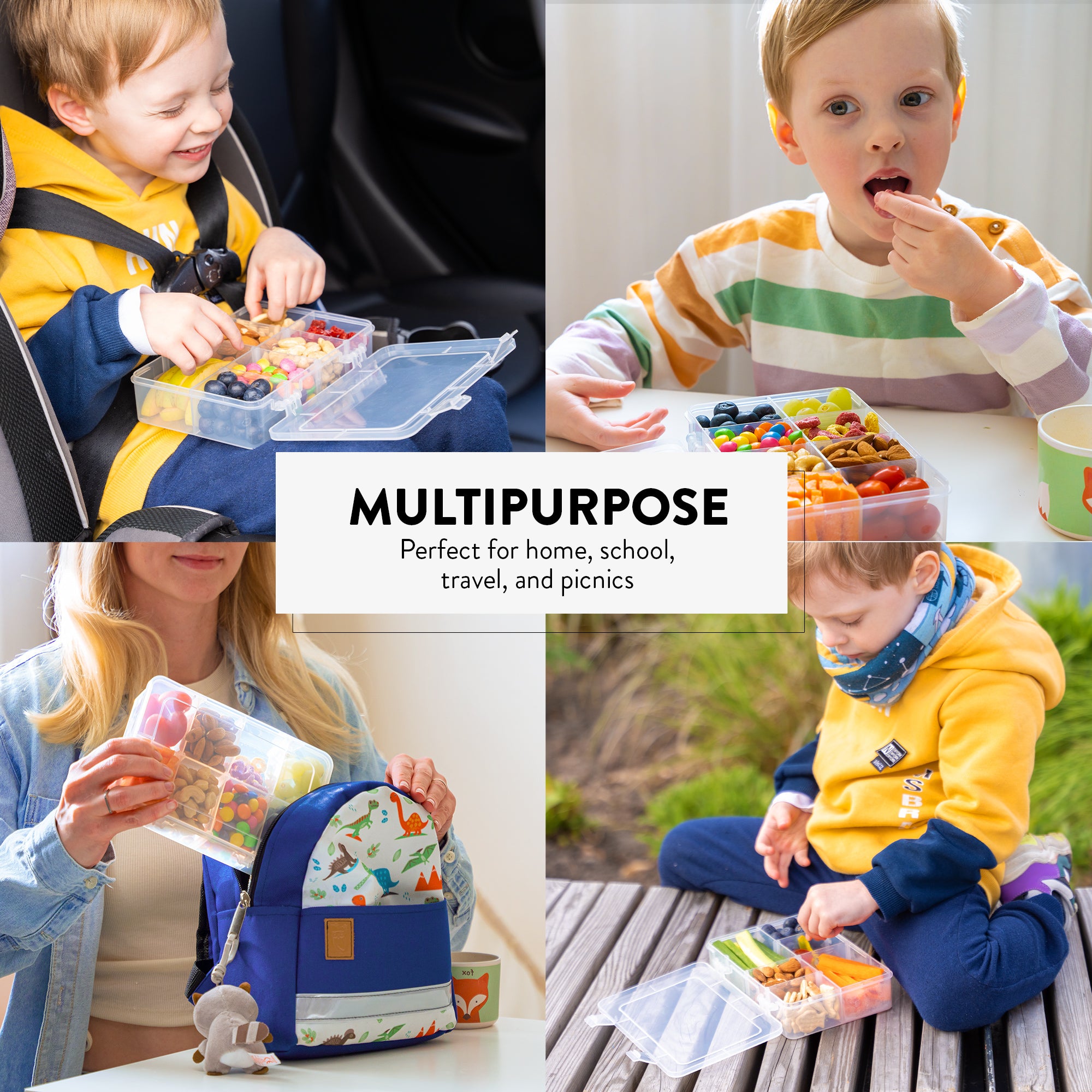 Snack Box Set for Kids (Set of 2)