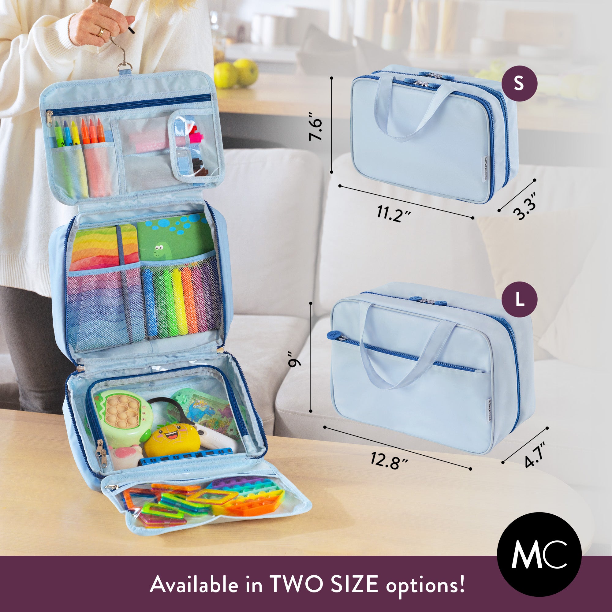 Large Kids Travel Organizer