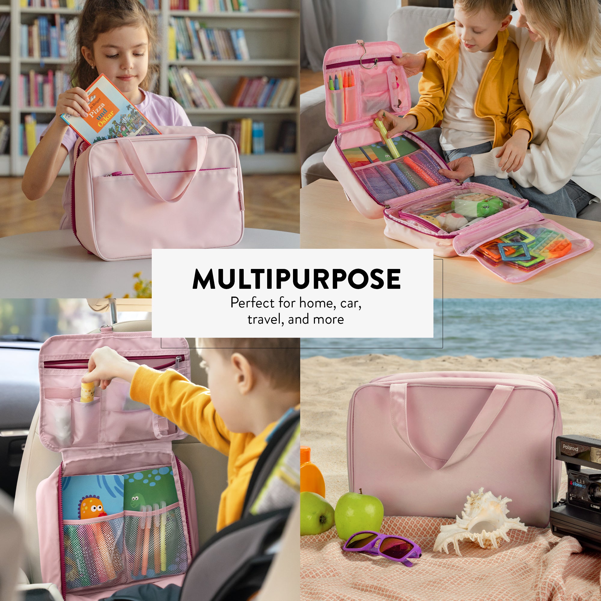 Large Kids Travel Organizer