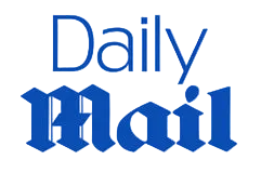 Daily Mail logo in blue on a white background