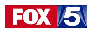 FOX 5 logo on a white background